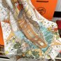 5 New 2025 HERMES Heavy [Celebration] [Hermes Flagship] Square scarf [Lips] Simplified