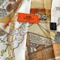 5 New 2025 HERMES Heavy [Celebration] [Hermes Flagship] Square scarf [Lips] Simplified