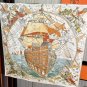 5 New 2025 HERMES Heavy [Celebration] [Hermes Flagship] Square scarf [Lips] Simplified