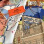5 New 2025 HERMES Heavy [Celebration] [Hermes Flagship] Square scarf [Lips] Simplified_3674
