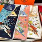 5 New 2025 HERMES Heavy [Celebration] [Hermes Flagship] Square scarf [Lips] Simplified_5171