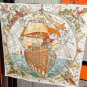 5 New 2025 HERMES Heavy [Celebration] [Hermes Flagship] Square scarf [Lips] Simplified_5171