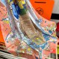 5 New 2025 HERMES Heavy [Celebration] [Hermes Flagship] Square scarf [Lips] Simplified_5172