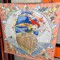 5 New 2025 HERMES Heavy [Celebration] [Hermes Flagship] Square scarf [Lips] Simplified_5172