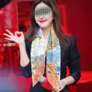 5 New 2025 HERMES Heavy [Celebration] [Hermes Flagship] Square scarf [Lips] Simplified_7631