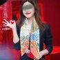 5 New 2025 HERMES Heavy [Celebration] [Hermes Flagship] Square scarf [Lips] Simplified_7631