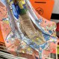 5 New 2025 HERMES Heavy [Celebration] [Hermes Flagship] Square scarf [Lips] Simplified_7631