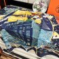 5 New 2025 HERMES Heavy [Celebration] [Hermes Flagship] Square scarf [Lips] Simplified_7632