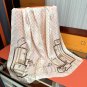 5 New 2025 Latest LV [Classic Style] Silk Square Scarf, Buy It and Say You Must Hurry U