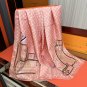 5 New 2025 Latest LV [Classic Style] Silk Square Scarf, Buy It and Say You Must Hurry U_5601