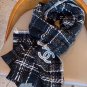 5 New Chanel Annual Most Beautiful [Double C Weaving plaid shawl] Exclusive channel ori_3089