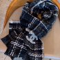 5 New Chanel Annual Most Beautiful [Double C Weaving plaid shawl] Exclusive channel ori_7474
