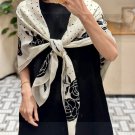5 New Release     Xiaoxiangshan Camellia Collection BlackSize 140  140cm Velvet