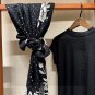 5 New Release Xiaoxiangshan Camellia Collection BlackSize 140 140cm Velvet_6867