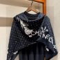 5 New Release Xiaoxiangshan Camellia Collection BlackSize 140 140cm Velvet_6867