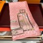 5 New Release 2025 Latest LV [Classic Style] Silk Square Scarf, Buy It and Say You Must