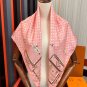 5 New Release 2025 Latest LV [Classic Style] Silk Square Scarf, Buy It and Say You Must