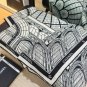 5 RCC2547Double sided same color 140x140cm 70% cashmere 30% silkChanel's_1110