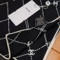5 RCC2552Double sided same color 140x140cm 70% cashmere 30% silkChanel's