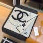5 RCC2559Double sided same color 140x140cm 70% cashmere 30% silkChanel's