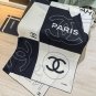 5 RCC2559Double sided same color 140x140cm 70% cashmere 30% silkChanel's
