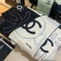 5 RCC2559Double sided same color 140x140cm 70% cashmere 30% silkChanel's