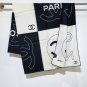 5 RCC2559Double sided same color 140x140cm 70% cashmere 30% silkChanel's