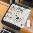 5 RCC2560Double sided same color 140x140cm 70% cashmere 30% silkChanel's