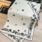 5 RCC2561Double sided same color 140x140cm 70% cashmere 30% silkChanel's