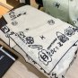 5 RCC2561Double sided same color 140x140cm 70% cashmere 30% silkChanel's