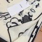 5 RCC2561Double sided same color 140x140cm 70% cashmere 30% silkChanel's