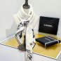 5 RCC2561Double sided same color 140x140cm 70% cashmere 30% silkChanel's