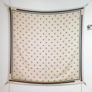 5 RCC2562Double sided same color 140x140cm 70% cashmere 30% silkChanel's