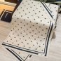 5 RCC2562Double sided same color 140x140cm 70% cashmere 30% silkChanel's
