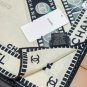 5 RCC2563Double sided same color 140x140cm 70% cashmere 30% silkChanel's