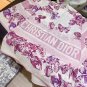 5 RDO2534Double sided same color 140x140cm 70% cashmere 30% silkDior's