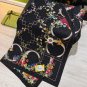 5 RGC2514Double sided same color 140x140cm 70% cashmere 30% silkGucci's