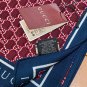 5 RGC2517Double sided same color 140x140cm 70% cashmere 30% silkGucci's
