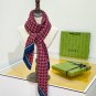 5 RGC2517Double sided same color 140x140cm 70% cashmere 30% silkGucci's