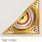 5 RHMS2468 Original Herm &Atilde;&uml; s [Rainbow] Velvet Triangle Scarf, synchronized at the coun
