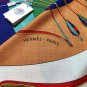 5 RHMS2468 Original Herm &Atilde;&uml; s [Rainbow] Velvet Triangle Scarf, synchronized at the coun_2201