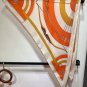 5 RHMS2468 Original Herm &Atilde;&uml; s [Rainbow] Velvet Triangle Scarf, synchronized at the coun_2202