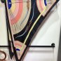 5 RHMS2468 Original Herm &Atilde;&uml; s [Rainbow] Velvet Triangle Scarf, synchronized at the coun_2203