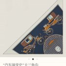 5 RHMS2469 Original Herm è s Velvet Triangle Scarf [Automotive Evolution History], syn_2206