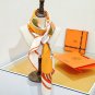 5 RHMS2548Double sided same color 140x140cm 70% cashmere 30% silkHermes' Thalassa