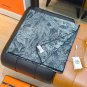 5 RHMS2549Double sided same color 140x140cm 70% cashmere 30% silkHermes' Palermo_5529
