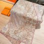 5 RHMS2549Double sided same color 140x140cm 70% cashmere 30% silkHermes' Palermo_5531