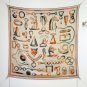 5 RHMS2551Double sided same color 140x140cm 70% cashmere 30% silkHerm &Atilde;&uml; s' Poetic