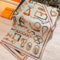 5 RHMS2551Double sided same color 140x140cm 70% cashmere 30% silkHerm &Atilde;&uml; s' Poetic