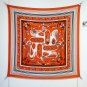 5 RHMS2553Double sided same color 140x140cm 70% cashmere 30% silkHermes' Amazon Ce